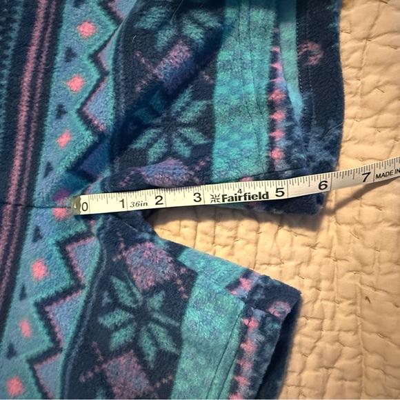 CHUBBIES BRAND Men's flamingo fleece one piece short/hoodie- Blue and Pink - Picture 3 of 9